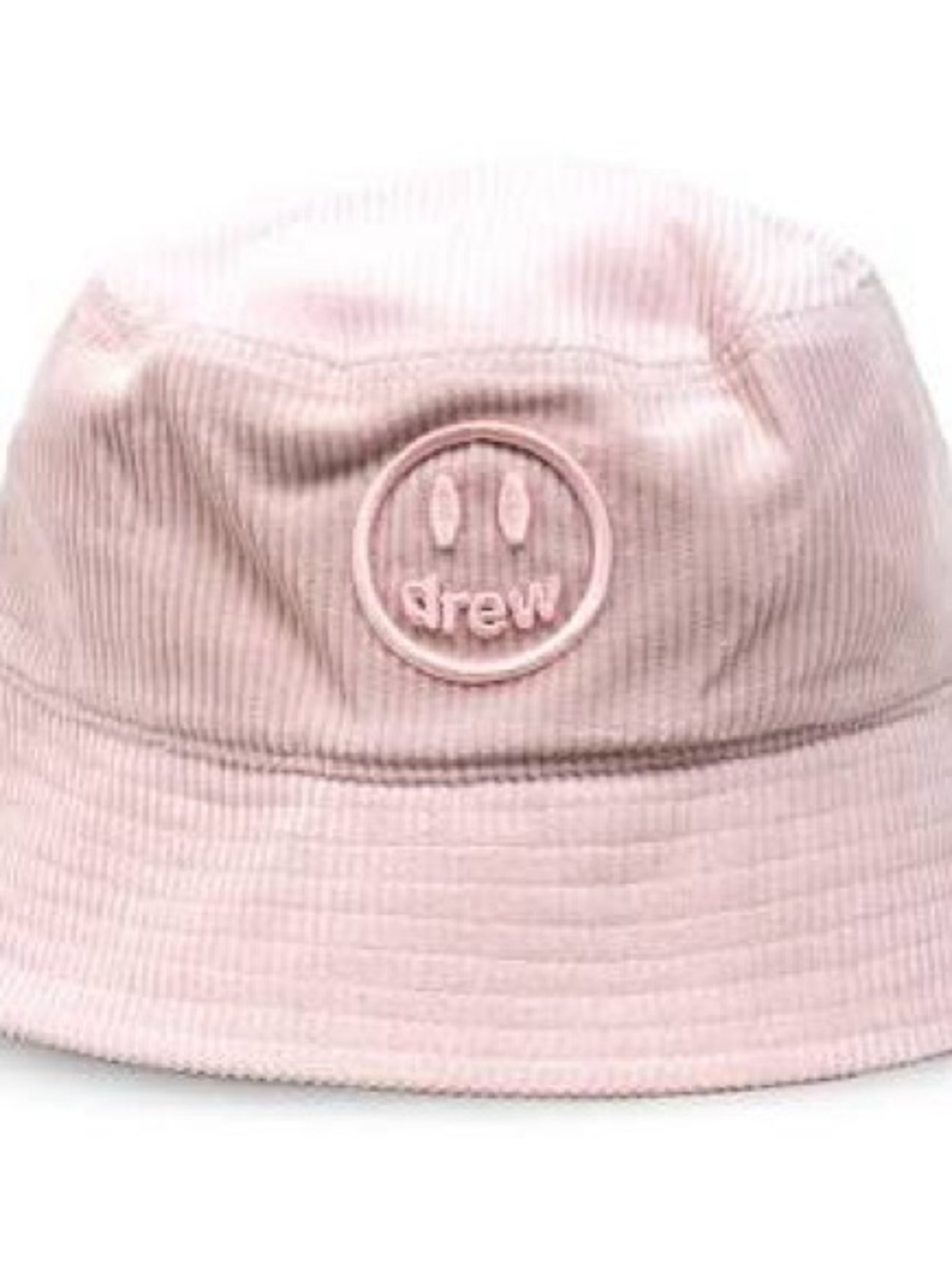 drew Pink Corduroy Bucket Hat